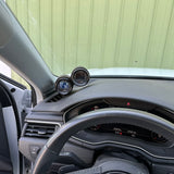 Audi B9 Dual Gauge Pod Fits A4/S4/RS4/A5/S5/RS5 2017-Present