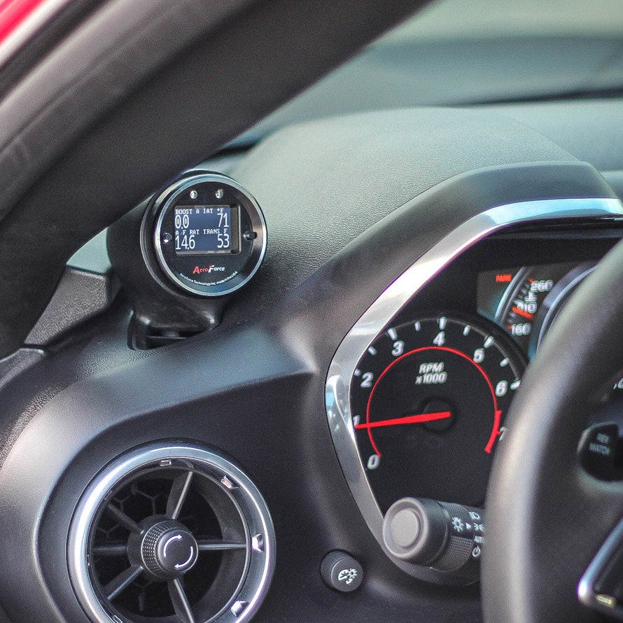 Camaro Gen 6 2016 2023 Single Gauge Pod AeroForce Technology, Inc.