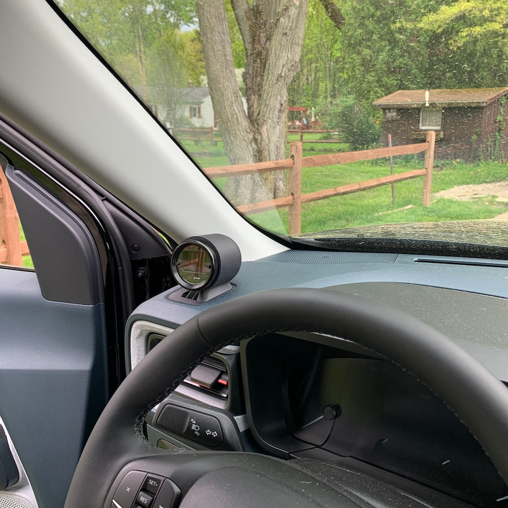 Ford Maverick 2022 - Present Single Gauge Pod | AeroForce Ford Maverick 2022 - Present Single Gauge Pod | AeroForce