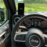 AeroForce™ Alpha-Mag™ Custom Mount Phone Holder/Charger - Jeep Wrangler JL - Gladiator JT 2018 - Present